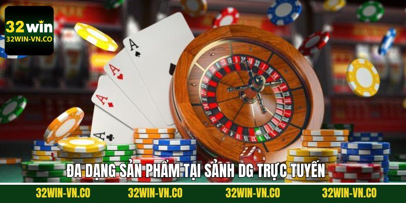 Kho game ấn tượng tại sảnh DG
